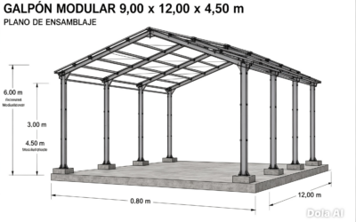 GALPON, SOLO ESTRUCTURA