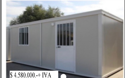VENTA DE DIRECTA DE MODULOS OFICINA TOTALMENTE REVESTIDOS, EQUIPADOS Y AISLADOS