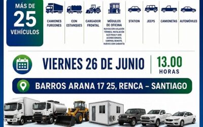 Remate Presencial y Online Viernes 26 de Junio a las 13:00 horas