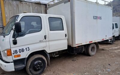 CAMION HYUNDAI , MODELO HD 65 DLX D CAB, AÑO 2017, COLOR BLANCO