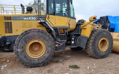 MAQUINA INDUSTRIAL, MARCA KOMATSU, MODELO WA430 6, AÑO 2008